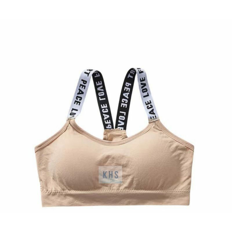 BH Sport BRA Push UP Joging Yoga Gym Pakaian Dalam Wanita Olahraga Push UP Seamless