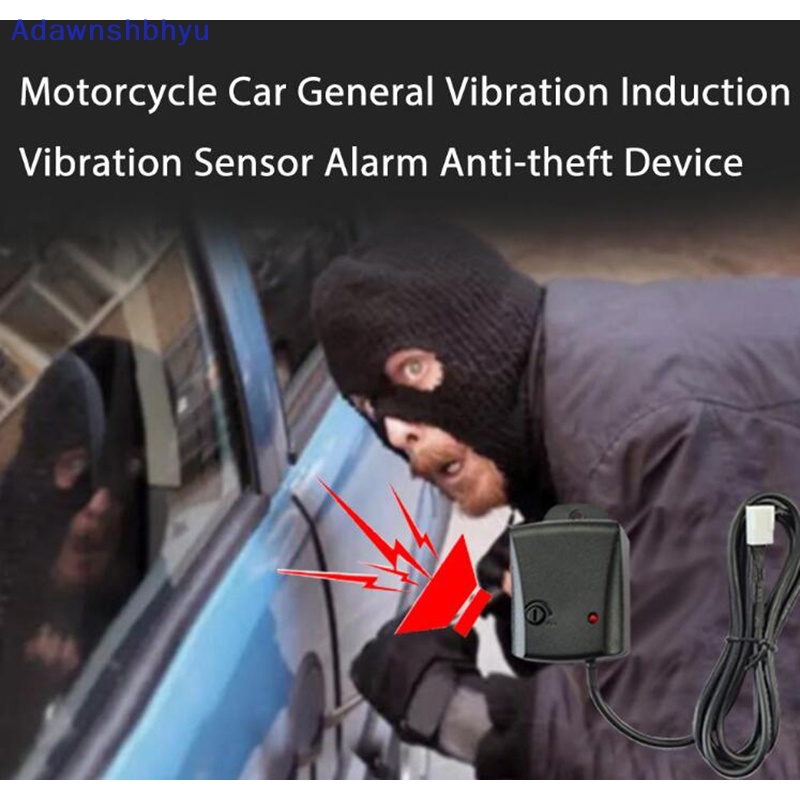 Adhyu 1Pc Alarm Sensor Induksi Getaran Umum Motor Mobil Perangkat Anti Maling ID