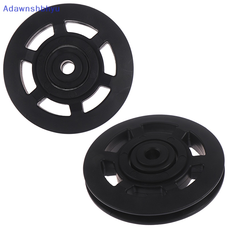 Kabel Roda Pulley Bearing Adhyu 95mm Hitam Peralatan Gym Part Wearproof ID