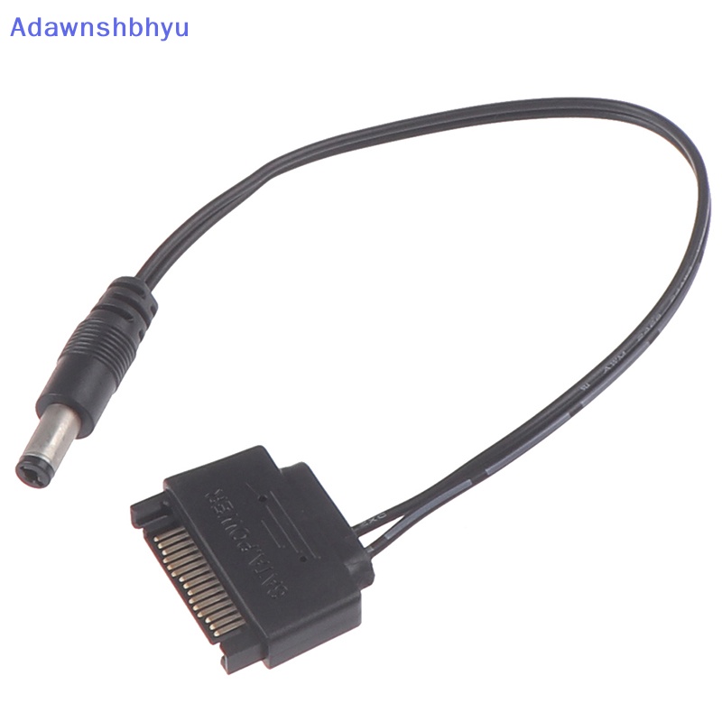 Adhyu 1Pc SATA Male to DC 5.5 * 2.1mm 12V power supply Kabel SATA Ke DC 20cm ID