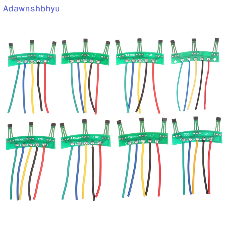 Adhyu 1Pc Sensor Aula Motor Brushless Daya Tinggi Dengan Plat Dan Kawat3144 413 41F 43F Electric Motor Hall PCB Komponen Kendaraan Listrik Roda Dua Brushless Motor Hall Board ID