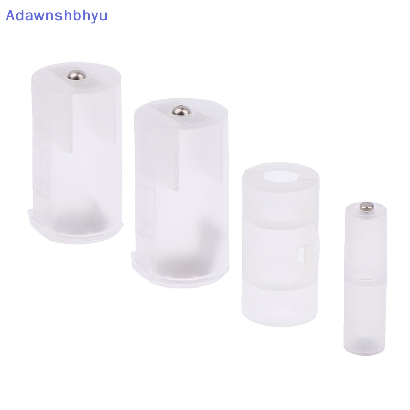 Adhyu 1Pcs Konverter Kotak Penyimpanan Adapter Case Kombinasi AAA to AA  Id