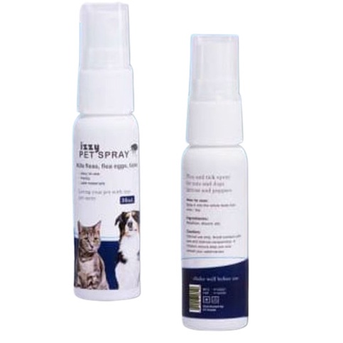 Izzy Pet Spray Kucing Anjing Anti Kutu Parasit 30ml