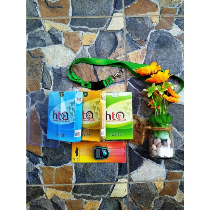 ⭐PROMO BUKU (COD)⭐ Hafalan Terjemah Quran (HTQ) Al Quran Kartu Bundling 3 Juz - Bundling 3 Juz