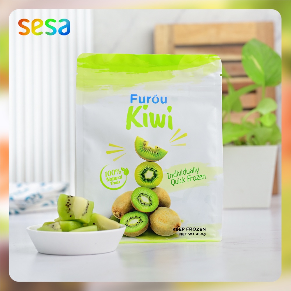 

FUROU IQF Kiwi 450gr - Buah Beku