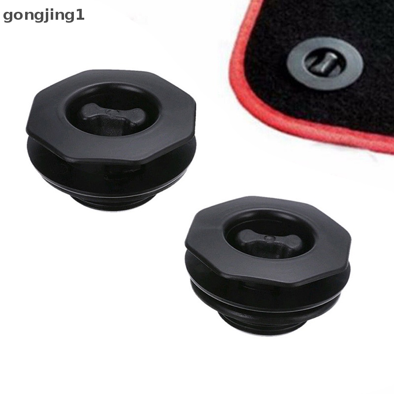 Ggg 2PCS Memperbaiki Grip Penjepit Lantai Holder Mobil Tikar Karpet Klip Anti Slip Knob Pads ID