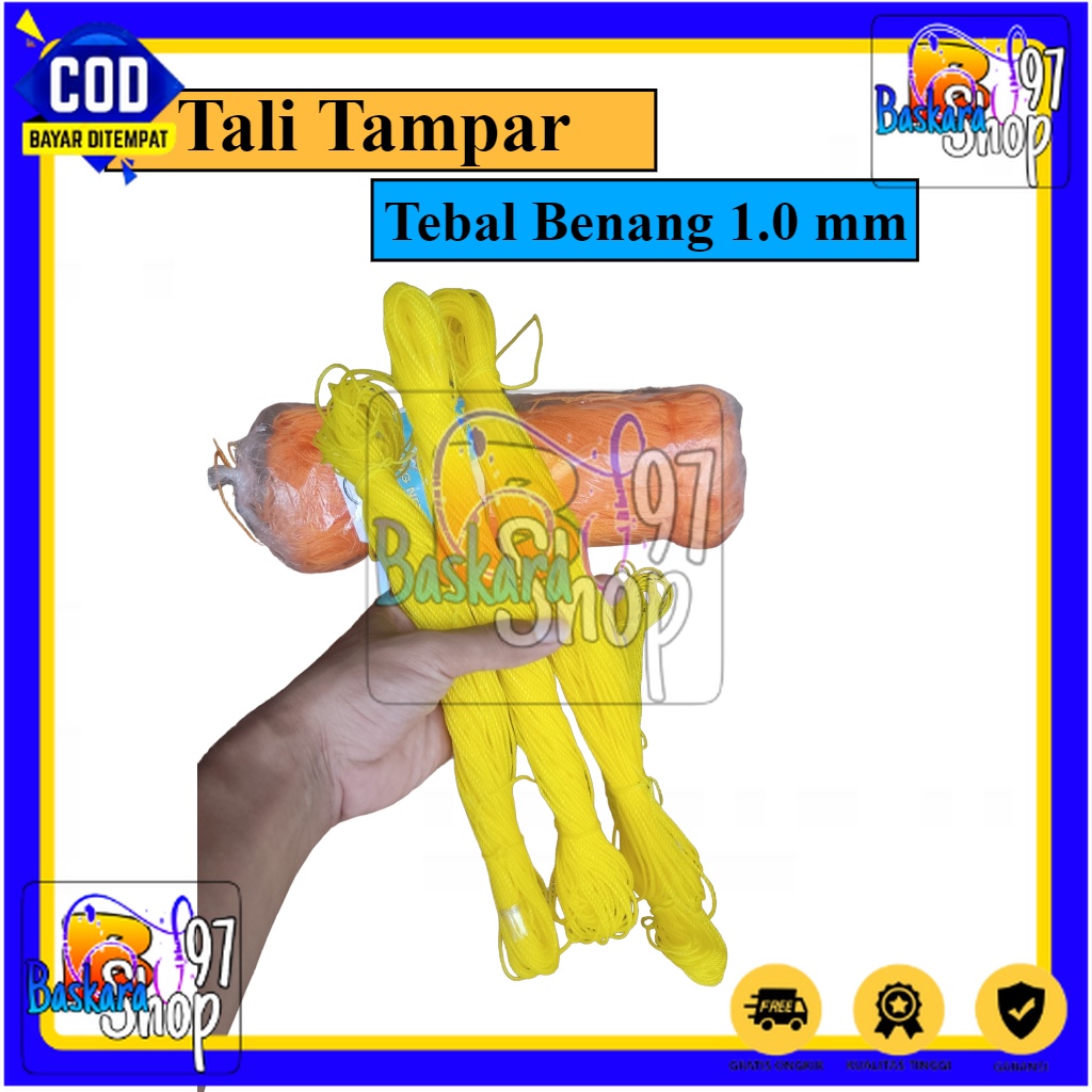 

チ SEA GULL tali tampar serbaguna, tali tampar bangunan, tali tampar 1.5 mm per 1pcs (50meter) ろ