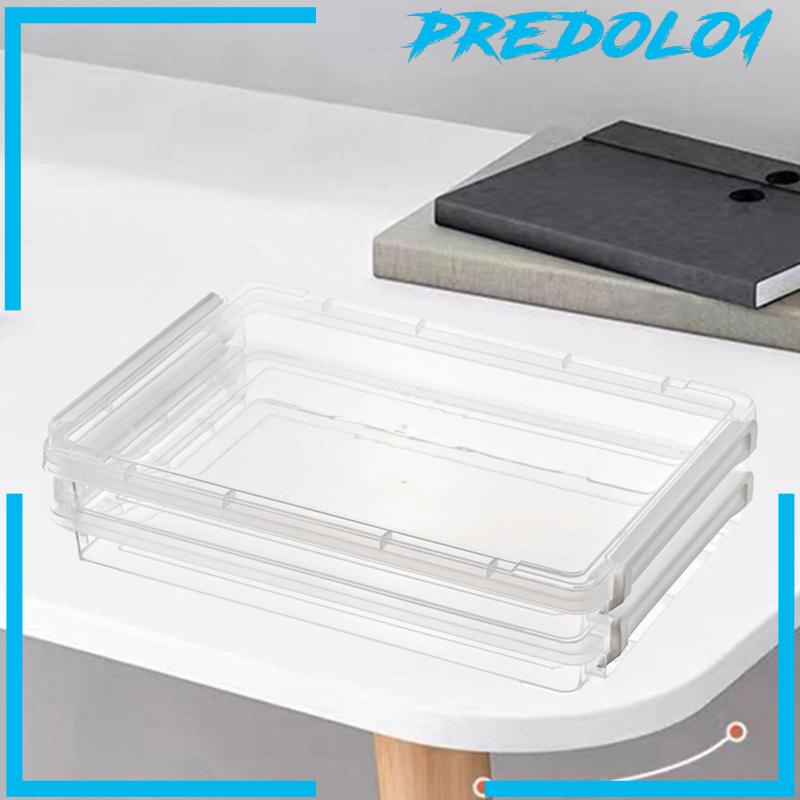 [Predolo1] Tempat Dokumen Case Proyek Tahan Air Desk Paper Organizer Untuk Rumah