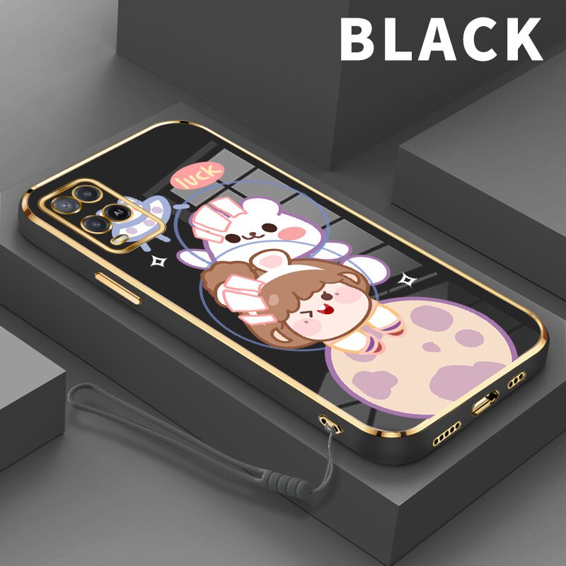 Electroplating Cartoon Casing Case for Oppo F11 A9X A92019 F11 11PRO RENO RENO34G F15 A91 RENO44G RE