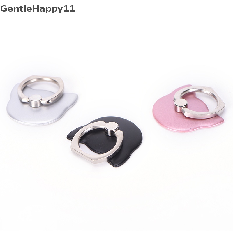 Gentlehappy Cat Ring Stand Holder Cincin Jari 360derajat Handphone Smartphone Untuk iPhone id