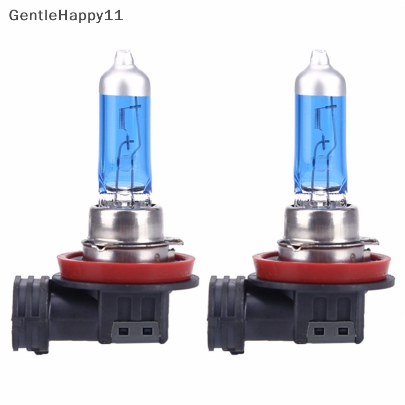 Gentlehappy 2PCS H11 12V 55W Super Terang Ultra White Fog Haen Bulb Lampu Kepala Mobil id