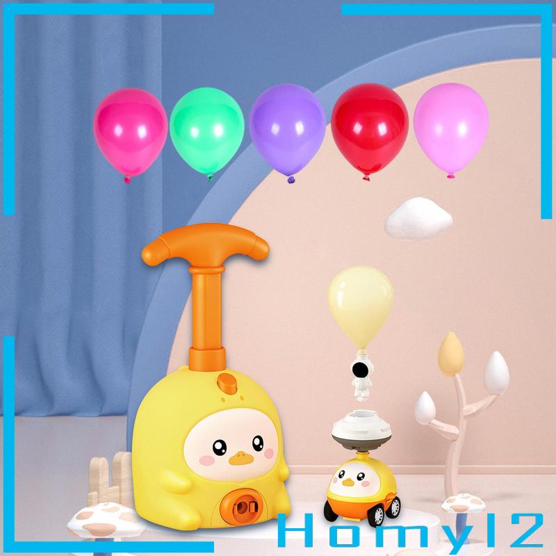 [HOMYL2] Balloon Launcher Powered Car Dengan 6balon Mainan Peluncur Balon Anak