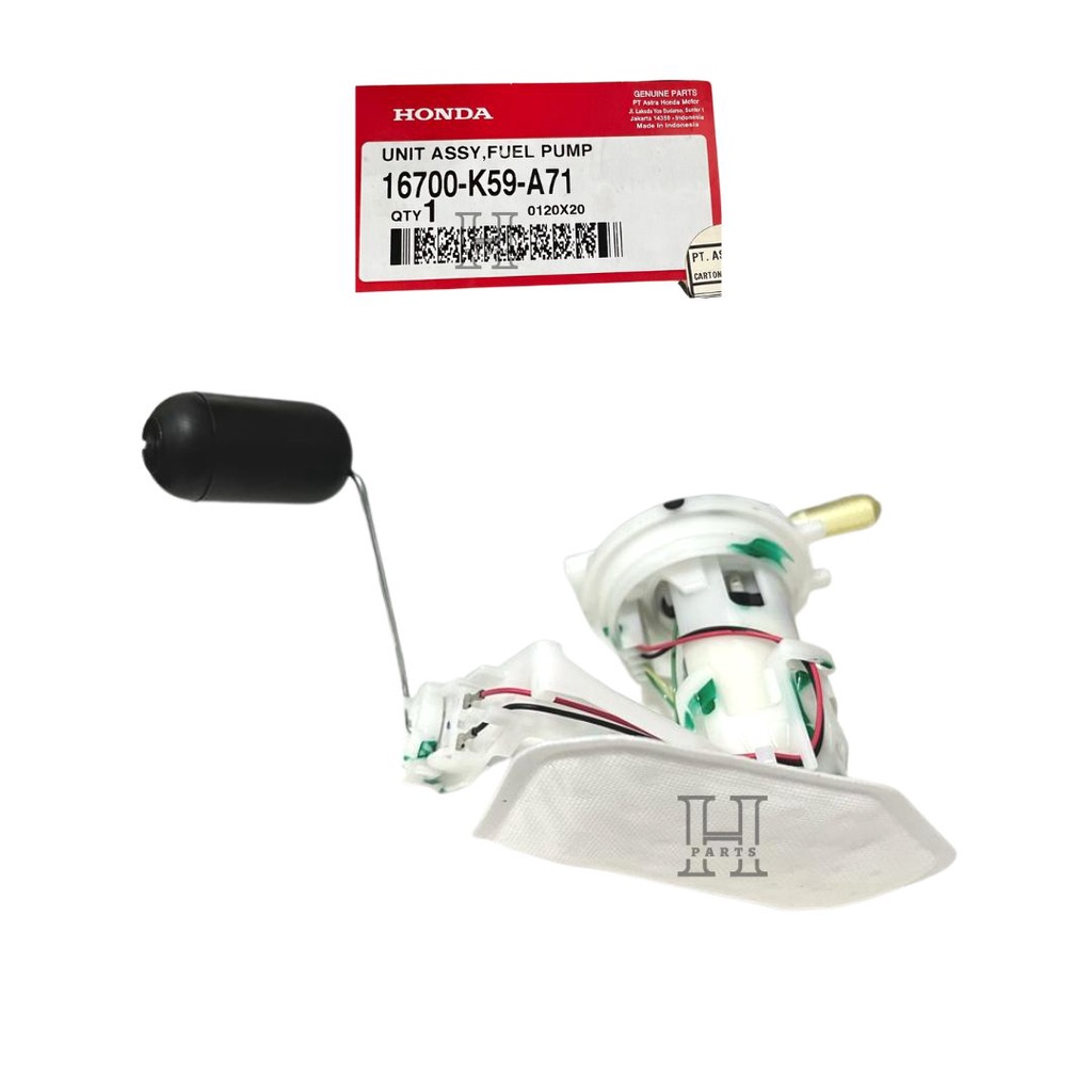 POMPA PELAMPUNG BENSIN FUEL PUMP UNIT ASSY VARIO 150 NEW LED 2018 - 2021 K59J 16700-K59-A71 ORIGINAL AHM HONDA HGP HONDA