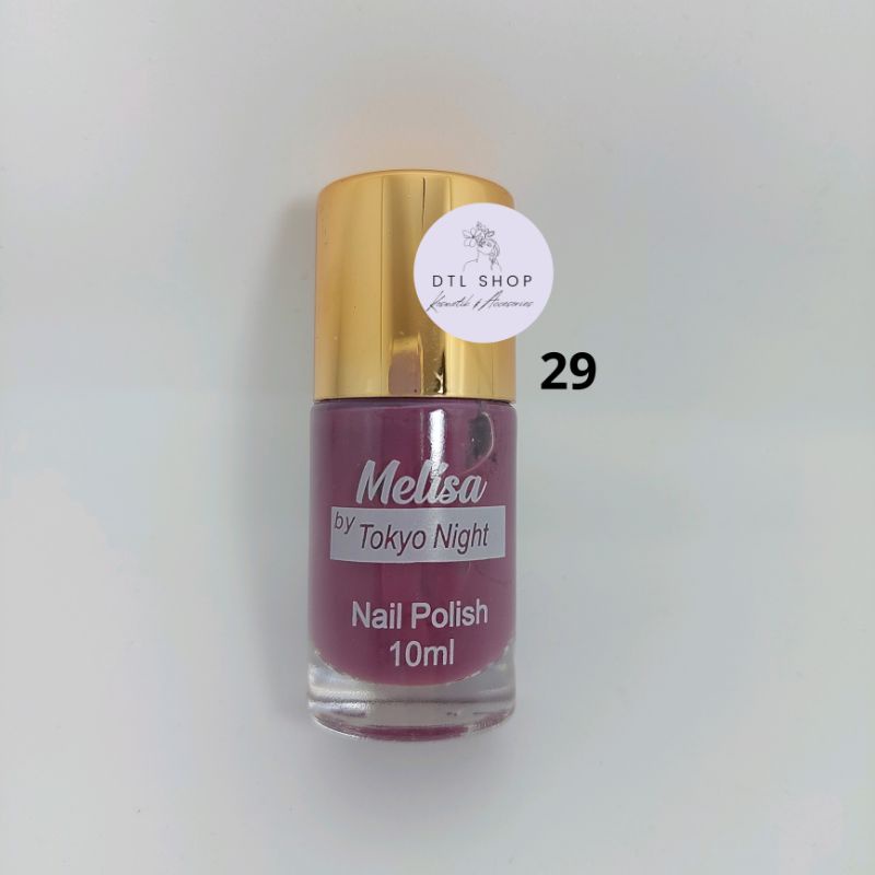 Kutek/Nail polish Melisa Tokyo Night 10ml nude series