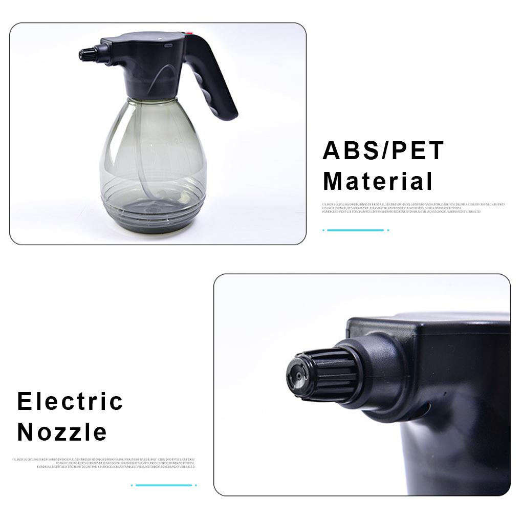 2l Botol Semprot Elektrik Isi Ulang Otomatis Penyiraman Dapat Dengan Nozzle Dipanjangkan Alat Irigasi Sprayer Cleaning