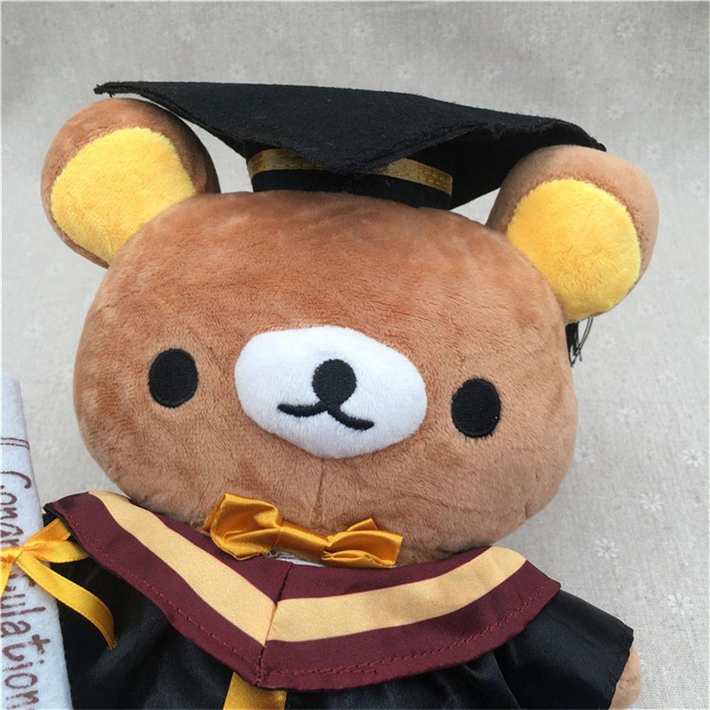 REBUY Rebuy Musim Wisuda Mainan Mewah Anak Hadiah Dekorasi Kamar Kartun Anime Graduation Season Stufffed Animal Cosplay Rilakkuma Stufffed Toys