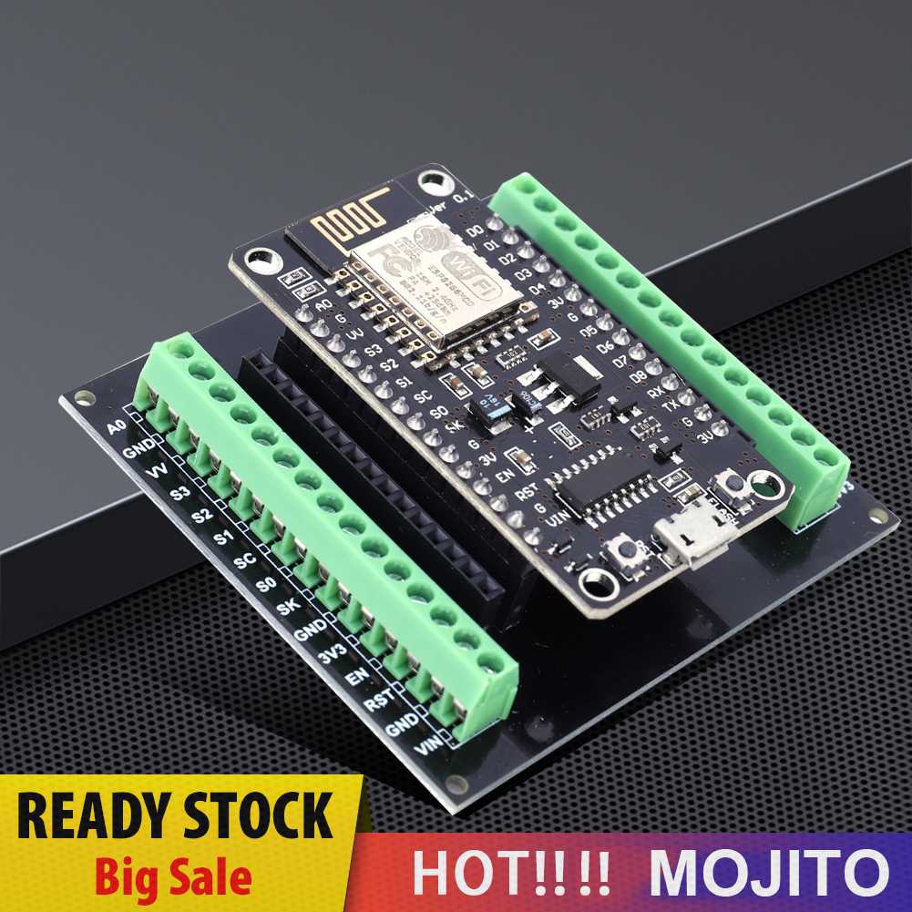 Esp8266 Breakout Board GPIO 1ke2 NodeMCU WIFI V3 CH340 Papan Pengembangan