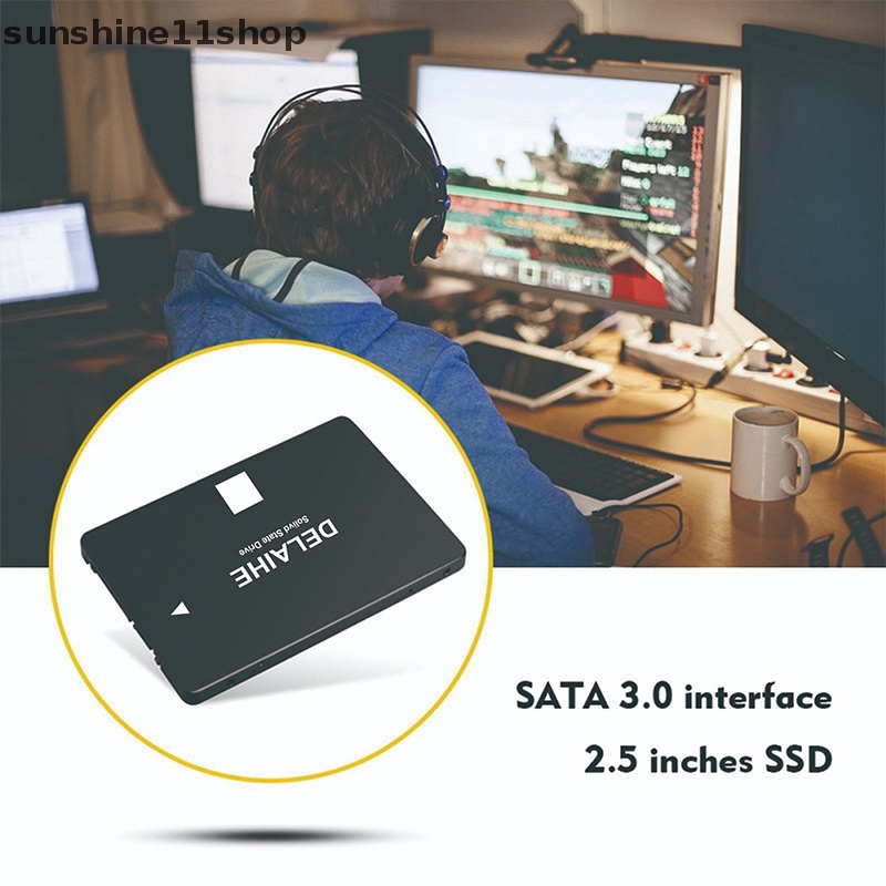 Sho Hardis Solid State Drive Kecepatan Tinggi SSD 2.5 Inch SATA3 4TB Notebook Desktop Hardisk N