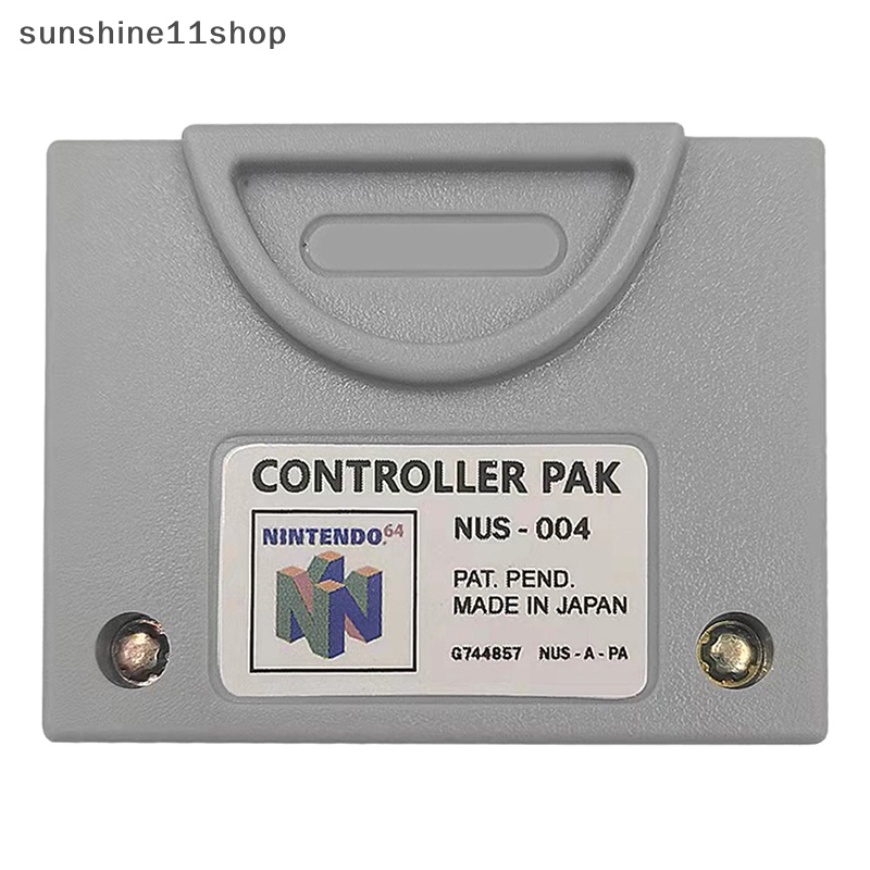 Sho High Quality ABS GBA Nintendo Game Card Docking Station Progress Save Card Nintendo 64 Controller Pak Untuk Controller NUS-004 N