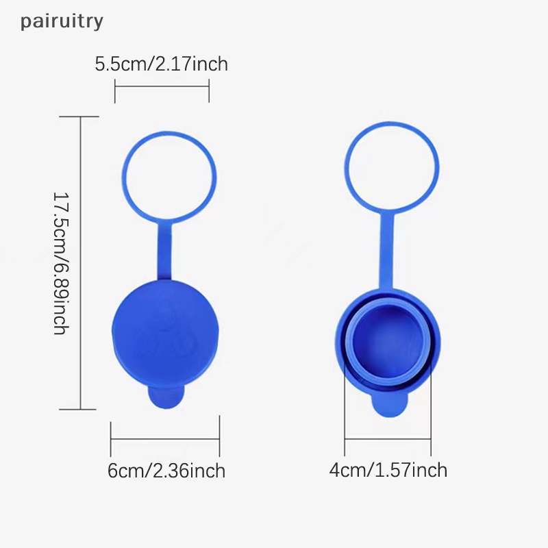 Prt Silicone safety Water Bottle Plug Tutup Pengganti Botol Air Reusable Water Bottle Cover Untuk Water Jugs PRT