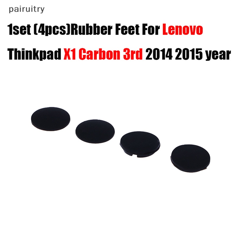 Prt 4Pcs Laptop D Shell Karet Kaki Untuk Lenovo Thinkpad X1 Carbon 3rd20142015prt