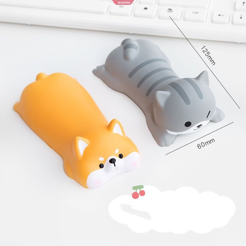 Lucu Mouse Wrist Pad Untuk Mouse Kantor Desktop Komputer Game Dekompresi Bantal Tangan Pergelangan Tangan Istirahat Mendukung Bentuk Kartun Kucing [ZXL]