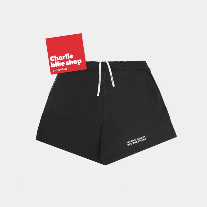 Comme Studios Comme Unity Fleece Shorts - Unisex - BLACK, XS