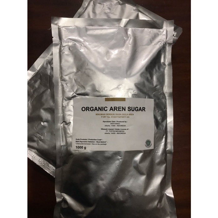 

toffin organic aren sugar powder / gula aren organik bubuk