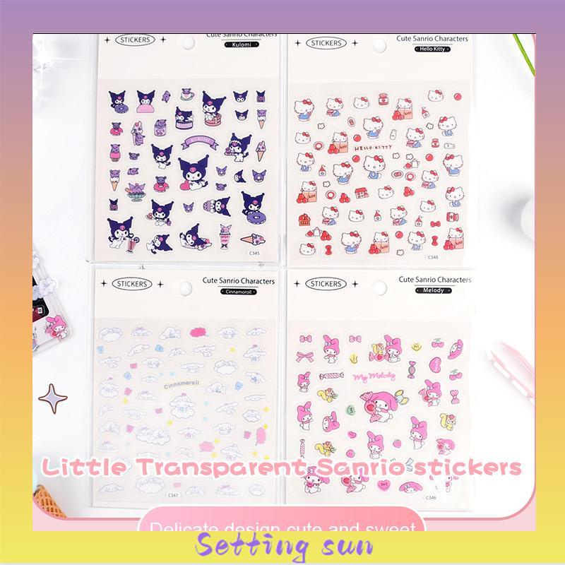 

Stiker Kartun Karakter Sanrio Kuromi Melody DIY Lucu Stiker Untuk Dekorasi TN