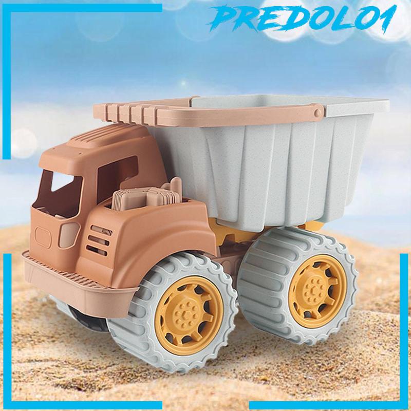 [Predolo1] Dump Truck Mainan Truk Konstruksi Mini Untuk Pesta Nikmat Pantai Pasir Mainan Anak Laki-Laki