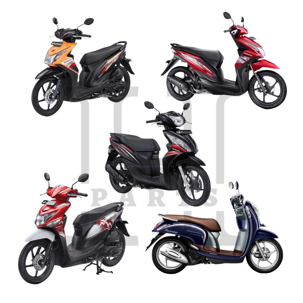 AS STANDAR TENGAH DUA SHAFT MAIN STAND BEAT POP STREET SCOOPY SPACY KARBURATOR VARIO 110 FI ESP 50503-KZL-930 ASLI ORIGINAL AHM HGP HONDA