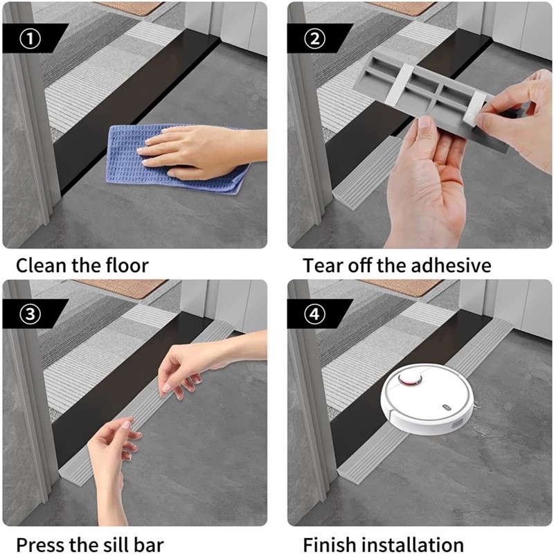 Untuk Xiaomi/Ecovacs /Roborock/Dreame/NARWAL/iRobot vacuum cleaner sills pad Suku Cadang