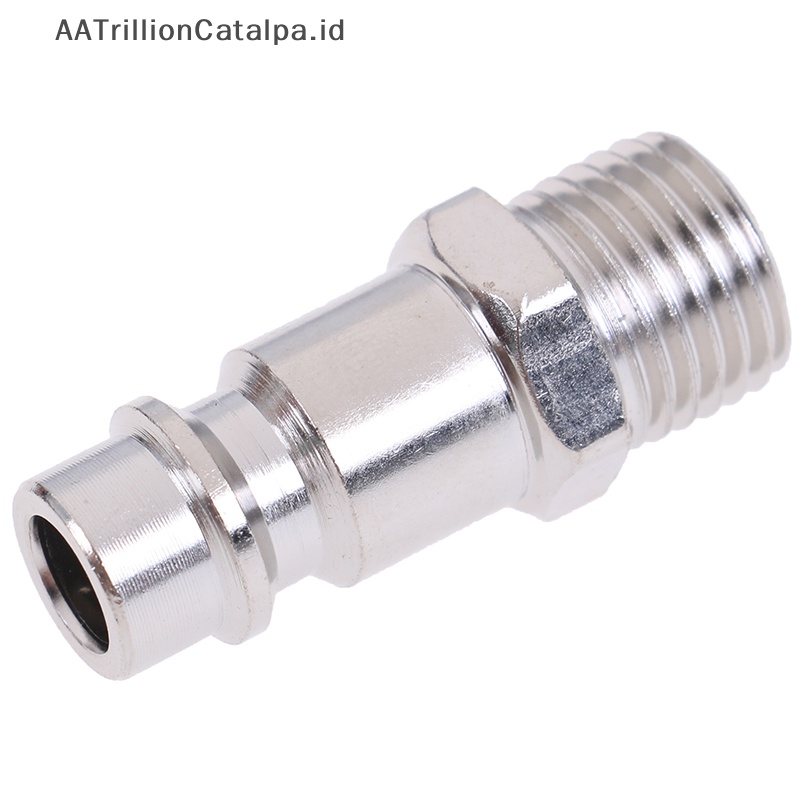 Aatrililioncatalpa 5pcs Selang Saluran Udara euro Fitg1/4&quot; quick release air or connector ID