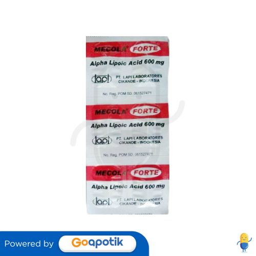 Mecola Forte Strip 6 Kaplet