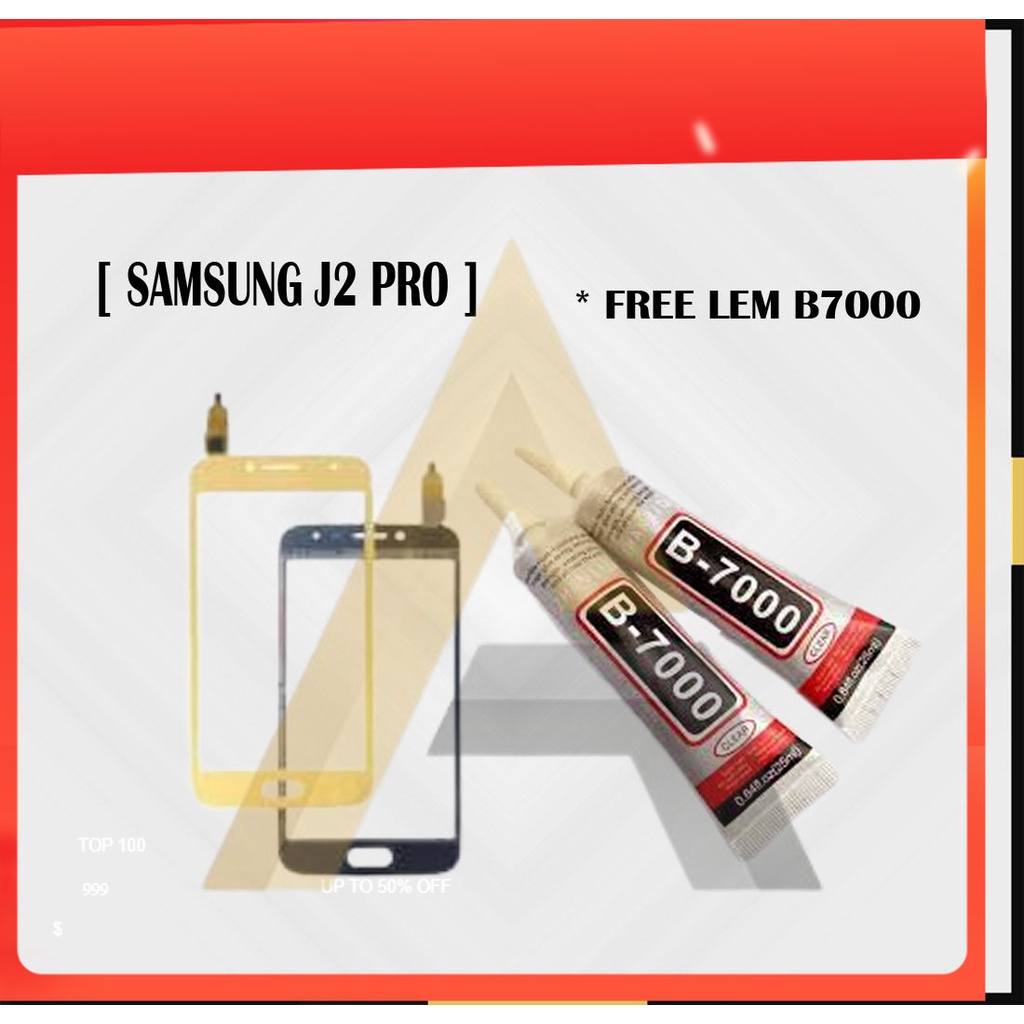 TOUCHSCREEN TS LAYAR SENTUH TC SAMSUNG GALAXY J2 PRO J250 J250F 2018 FREE BUBLE DAN KARDUS