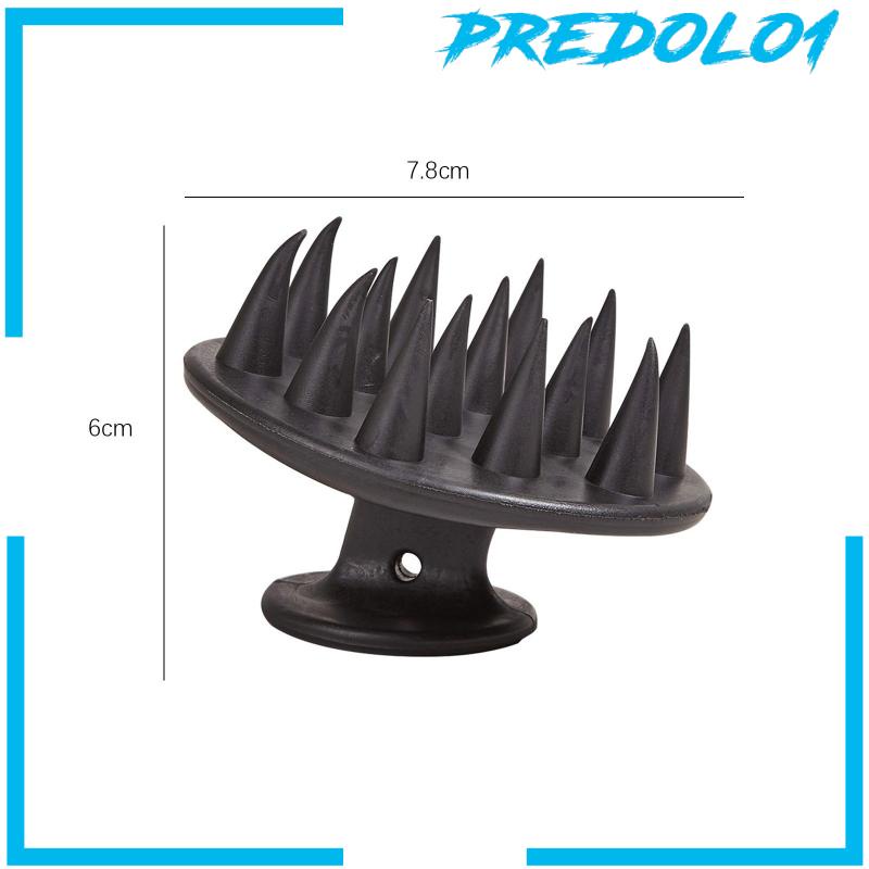 [Predolo1] Hair Scalp Massager Shampoo Brush Portable Scalp Scrubber Untuk Semua Jenis Rambut