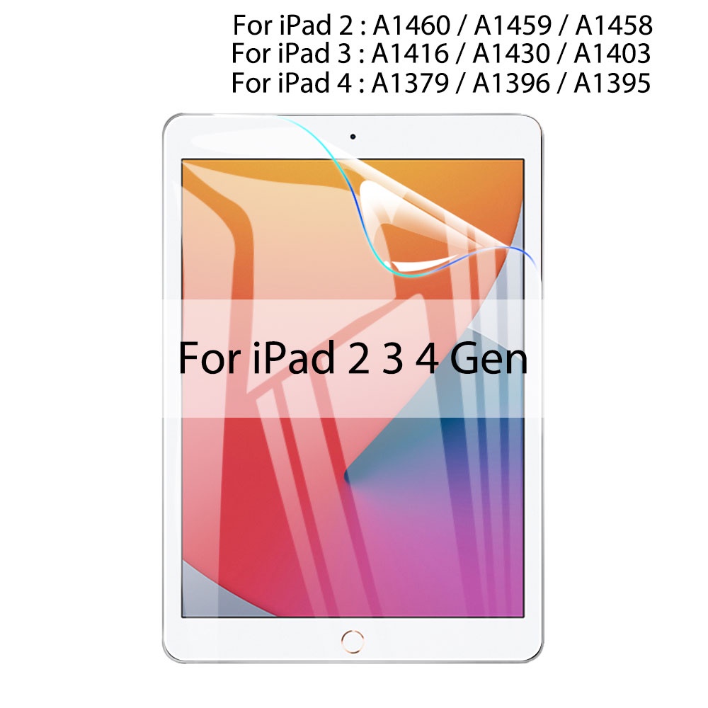 Pelindung Layar Untuk Ipad Air5 4 Pro 11 10.2 10.9 Hydrogel Film For Ipad Mini 6 3 2 1 9.7 9th Generatio 2022 2021 2020 Ada Kaca