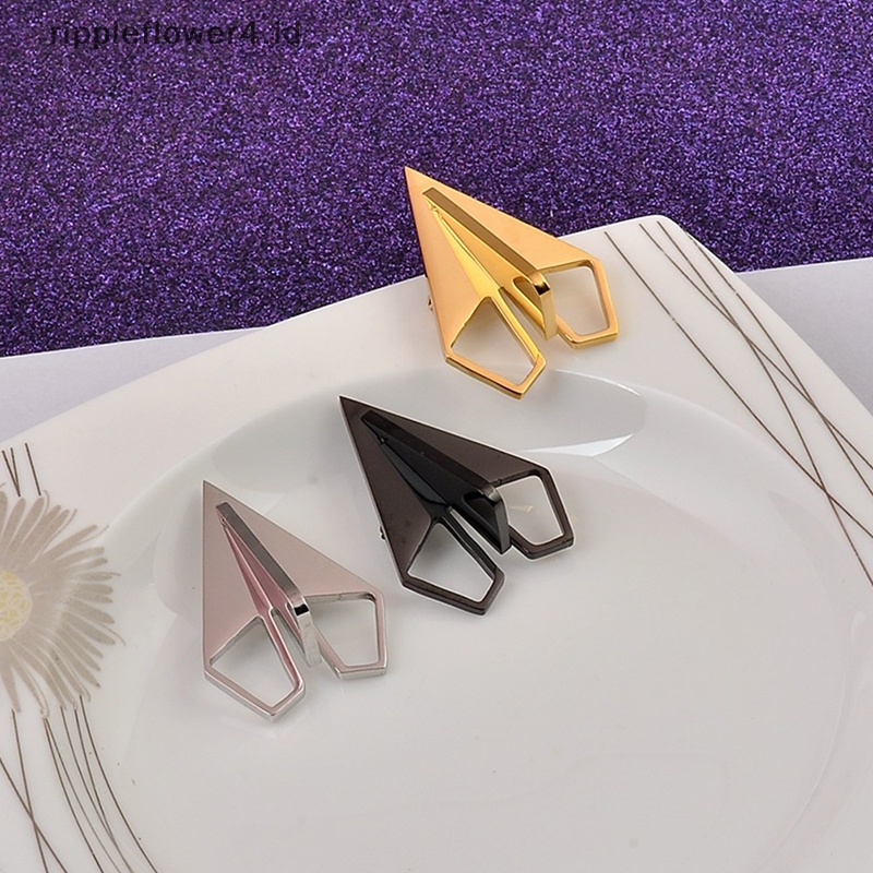 {rippleflower4.id} Vintage Handmade Pesawat Bros Pin Pesawat Kecil Bros Kerah Pin Kerah Lencana Untuk Ransel Kemeja Tas Aksesoris~
