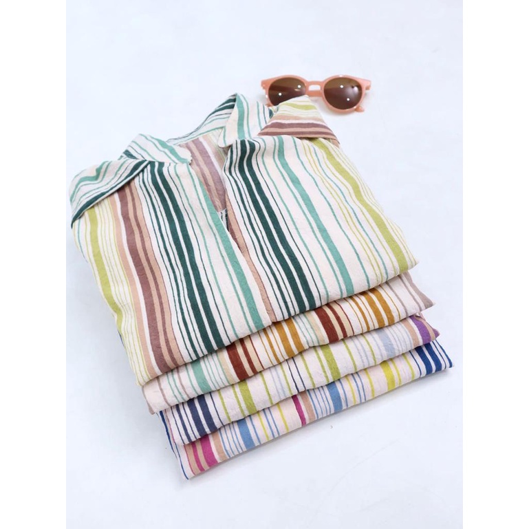 Blouse Candy Stripe Oversize - 2301.01.028