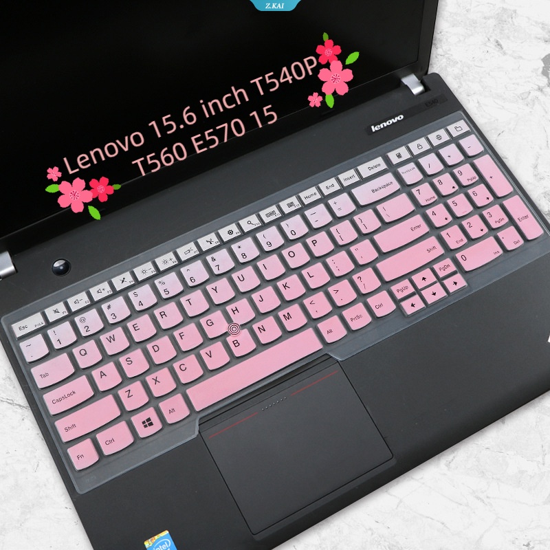 Cover Keyboard Laptop TPU Untuk Model Lenovo 15.6 Inch T540P T560 E570 15warna Film Keyboard Kulit Pelindung Anti Lembab [ZK]