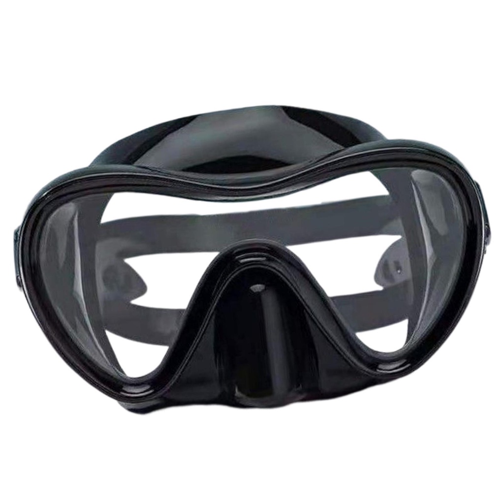 Masker Diving Dewasa Gratis Anti Bocor Ada Kacamata Hitam Fogging Diving Scuba