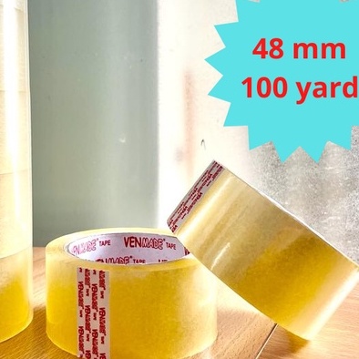 

LAKBAN / BENING / COKLAT / 2 INCH /48 MM X 100 YARD/ MERK VENMADE