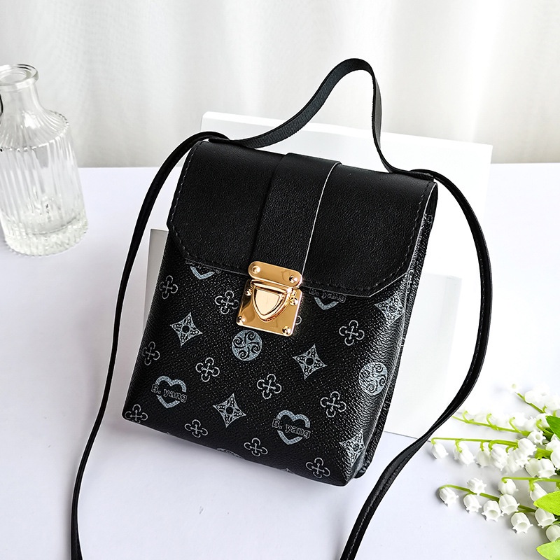 KH Tas HP Korea Wanita Motif / Tas selempang Wanita Trendy / Tas Dompet HP Korea A35