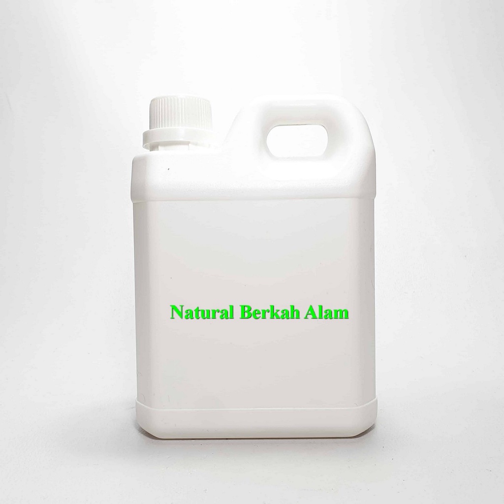 Jerigen Oli 1 L Putih Bahan Hdpe / Jerigen Putih Pendek / Jerigen Pendek 1 Liter / Jerigen 1 Liter T