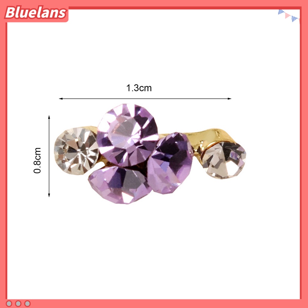 [BLM] Hiasan Nail Art Rhinestones Multiguna DIY Glittery 3D Manicure Craft Pile Rhinestones Untuk Anak Perempuan