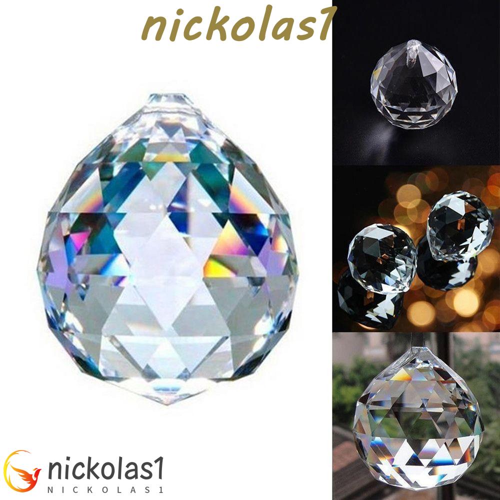 Nickolas1 Bola Kristal Bening Lampu Dekorasi Hadiah Chandelier Gantung Pendant