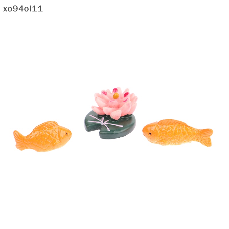 Xo Microlandscape Marine Landscape Miniatur Ikan Kecil Lucu Hias OL