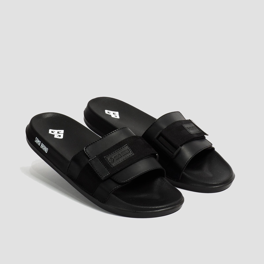 SANDAL SLIDE PRIA -  TR IVON FULL BLACK