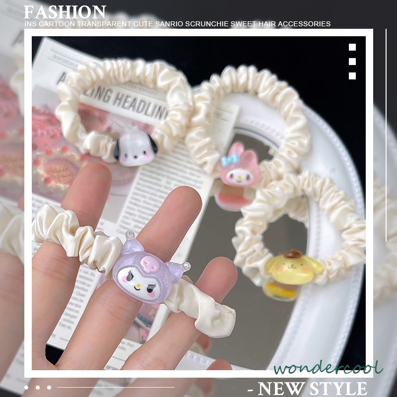 1 Pc Kunciran Karet Gelang Sanrio Kulomi Lucu-Won