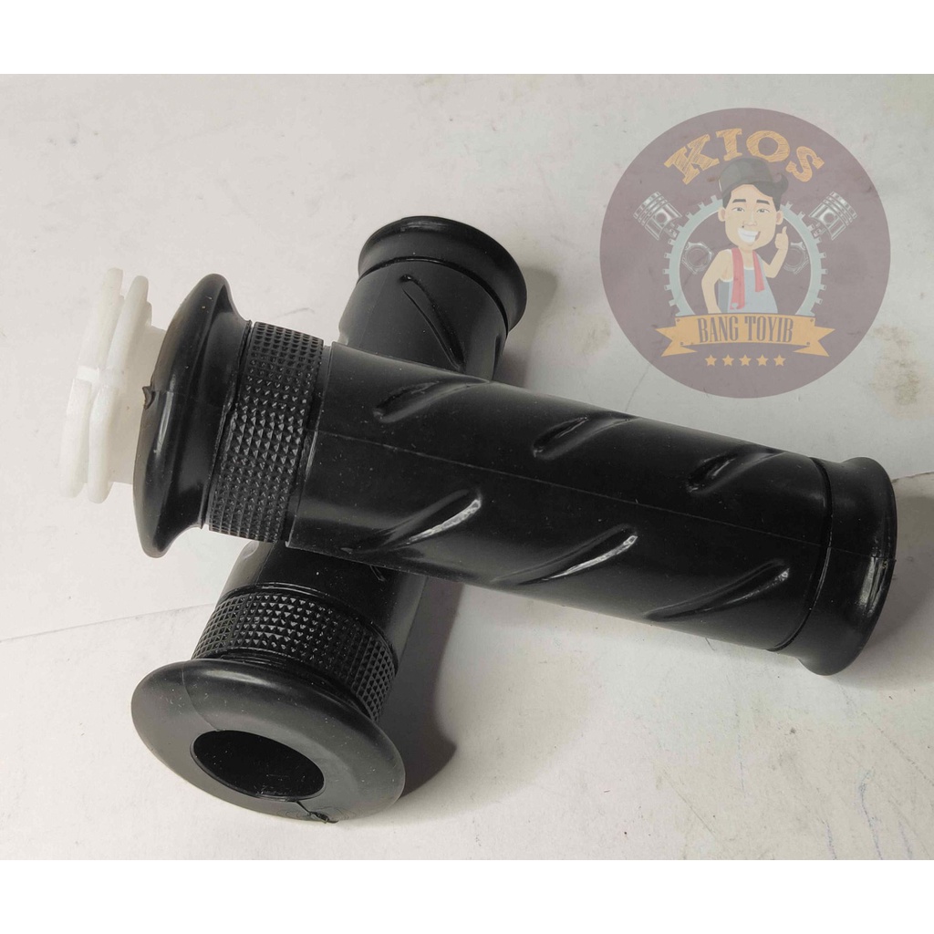 1pasang Handfat + Pipa Gas Handgrip Assy Honda SUPRA X (Max1)